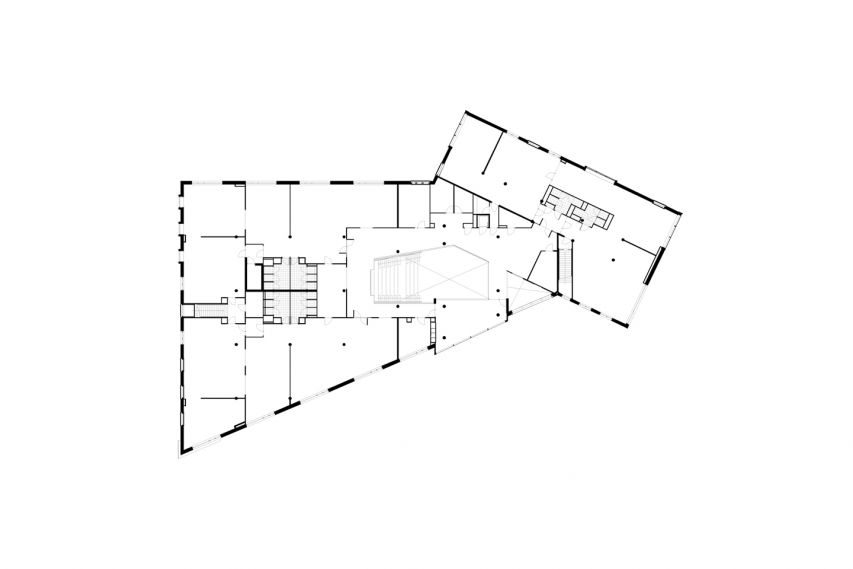 Bekkering Adams Architecten - Schatkamer - plattegrond eerste verdieping